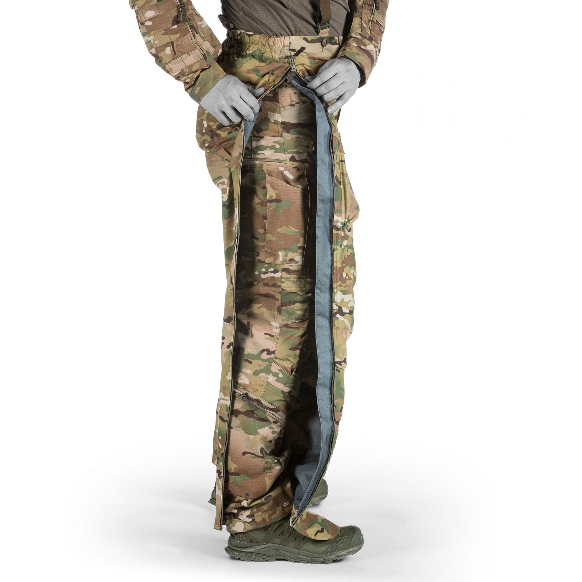 防寒/L/ RUFFLOG TACTICAL PUFFER PANTS Mens ThermoNeutral Down Hunting Pants | FORLOH